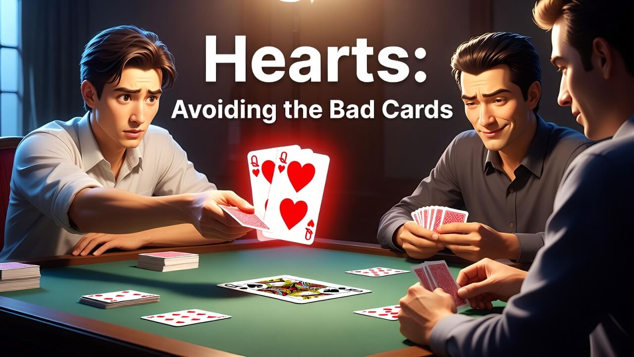 Hearts: Avoiding the Bad
          Cards